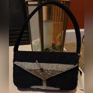 Viral Beaded Martini Bag